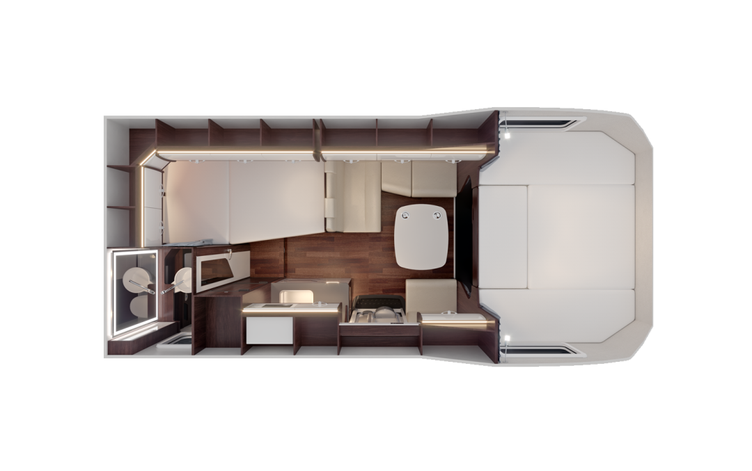 這可能是2022年設計最合理的房車了！