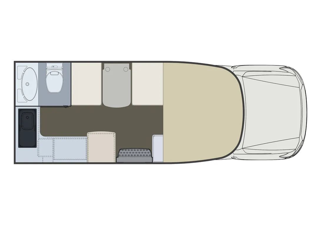 自由炮系列房車布局盤點，總有一款適合你！