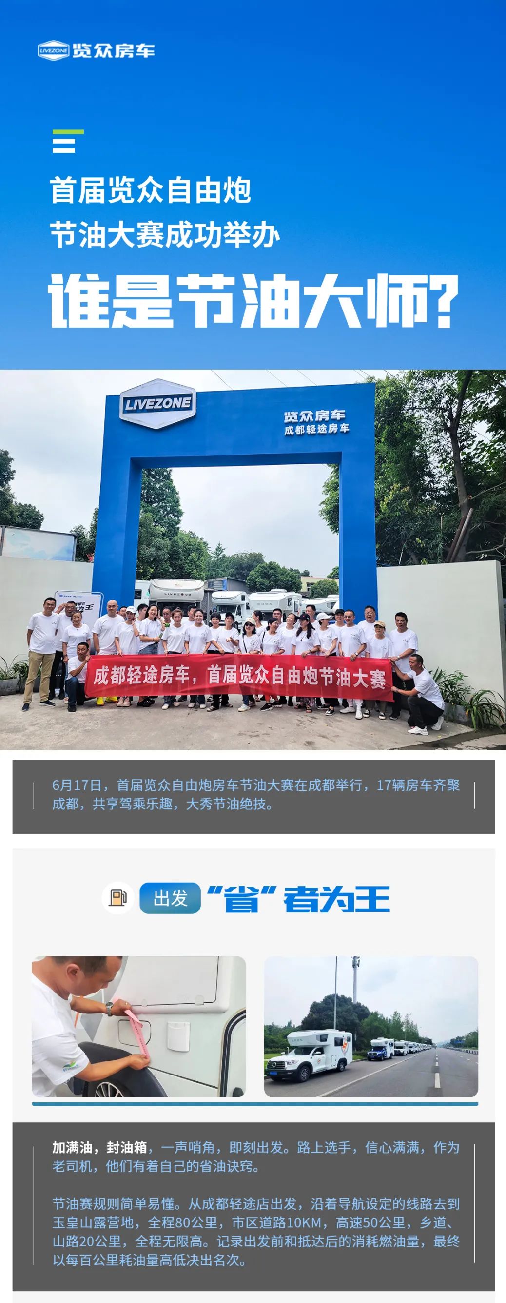 首屆覽眾自由炮節(jié)油大賽，誰是節(jié)油大師？