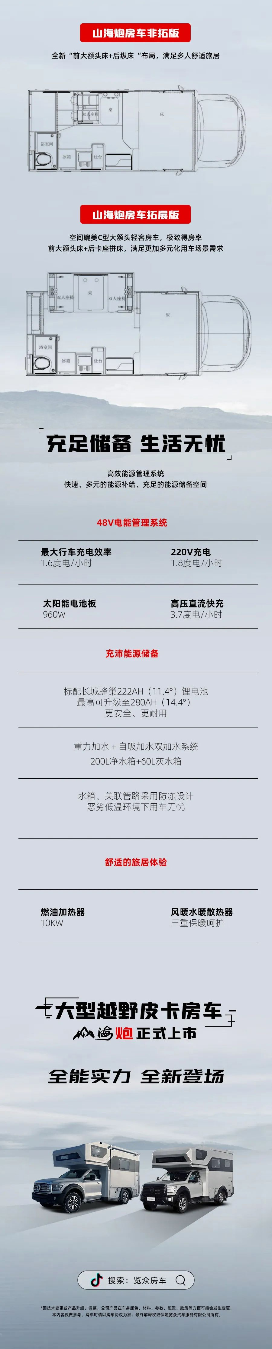 55.8 萬起，山海炮房車正式上市！